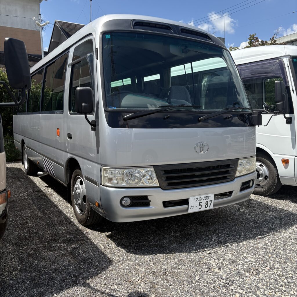 トヨタ ハイエース コースター カタログ レモン牛乳です。 大阪府交野市 E様】トヨタ コースター | ABUS.